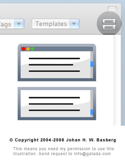 [toolbar icon for TexShop]